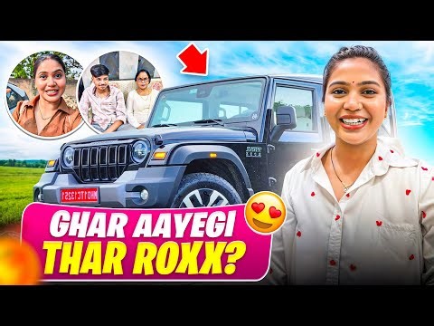 Finally Dekhne Gaye New Thar Roxx 😍 new car coming soon ?