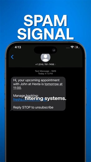 Sending Links Kill SMS Deliverability #iMessage #BusinessTexting #smsmarketing #sms