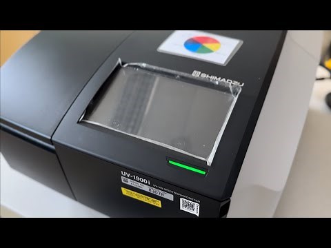 UV 1900i Spectrophotometer Tutorial