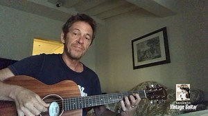 The oh-so-smooth Dominic Miller uses his son’s Taylor Guitars acoustic to play “Christiania," from his new album, “Absinthe." We speak with him about the album in the September issue. READ NOW!! http://bit.ly/33ikhqe | Vintage Guitar magazine