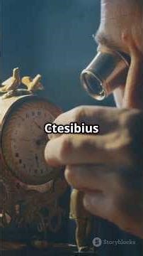 Ctesibius' Ancient Water Clock Mystery