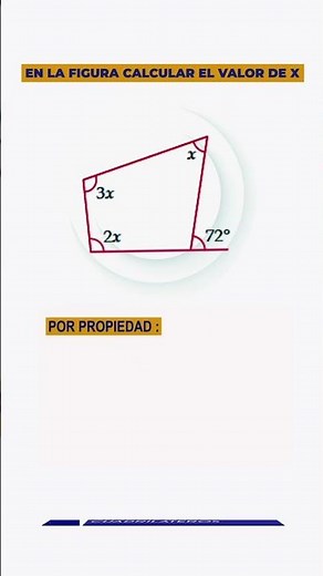 Applying the properties of the interior angles of a quadrilateral 💾👍 #geometry #quadrilaterals