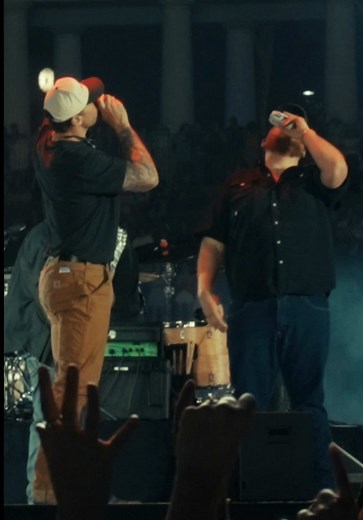Luke Combs #MKSNTour Charlottesville with Chris Long