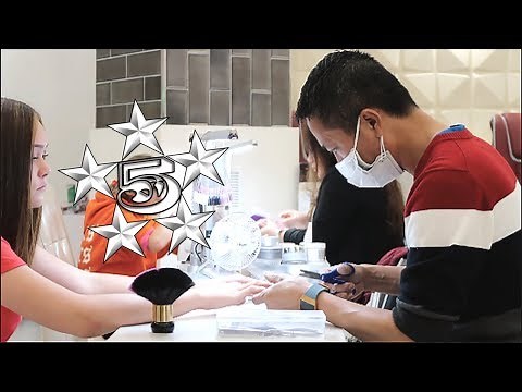 Getting Our Nails Done at the BEST RATED Nail Salon in Our CITY!