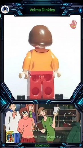 Velma Dinkley Minifigure | Bela 10456 | #shorts