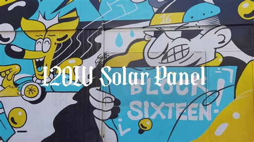 Aguei solar panel, your ideal portable charger, green!#outdoors #camping #hiking #offgridliving