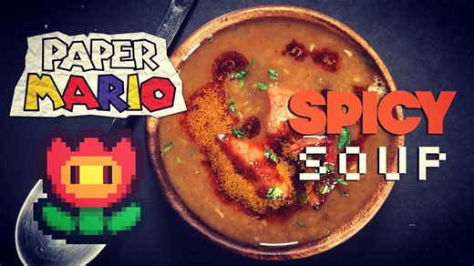 How to make spicy soup from Paper Mario