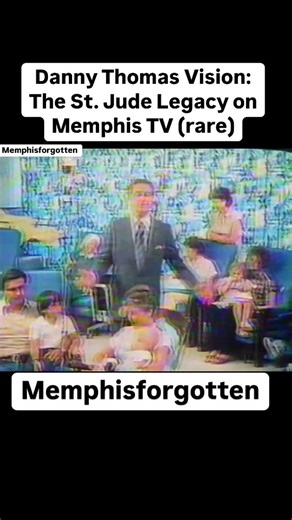 MemphisForgotten on Instagram: "Legendary moments in Memphis history—Danny Thomas on TV, sharing his dream that became a reality: St. Jude Children’s Research Hospital. ✨ A vision of hope that started right here in our city and continues to change lives worldwide. Who remembers seeing this on TV? #MemphisForgotten #DannyThomas #StJude #MemphisHistory #901 #901memphis #explore #nostalgia #cancerawareness #cancerresearch #children"