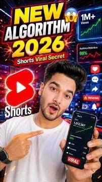 YouTube New Algorithm 2026 😱 | Shorts Viral Secret | Short Upload Karne Ka Sahi Tarika #shorts #tech