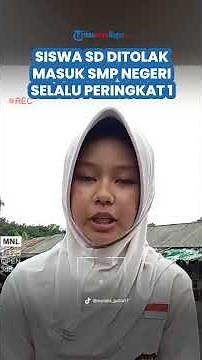 VIRAL TAK DITERIMA SMP NEGERI! Bocah SD di Bekasi Ini Ternyata Selalu Peringkat Pertama di Kelas