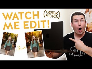 Edit a Fall Senior Photo Session with Me! (My Lightroom Workflow)