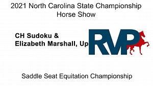 NCSC21 - Class 119 - CH Sudoku &  Elizabeth Marshall, Up