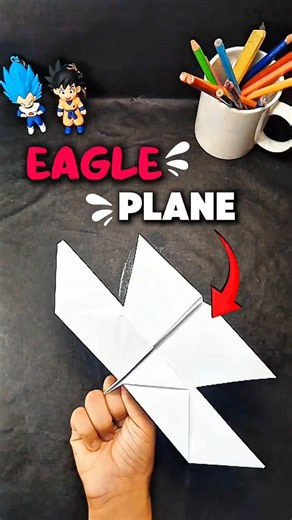 How to Make Paper Flying Eagle 🦅 | Easy Origami Eagle Tutorial