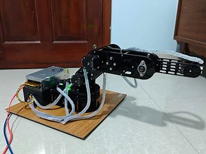 Báo cáo thực tập Robot _ Thiết kế mô hình cánh tay robot 3 bậc tự do