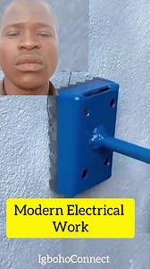 1.7M views · 4.7K reactions | Modern Electrical Work Portable wall drilling machine #fbreels #fbreelsvideo #goviral | IgbohoConnect Online | Facebook