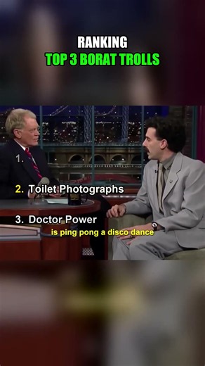 TOP 3 Borat ultimate trolls