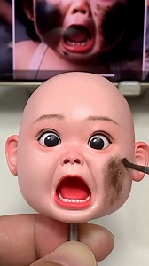 Turning Clay into a Little Surprised Girl Bobblehead! | Clayartisanjay