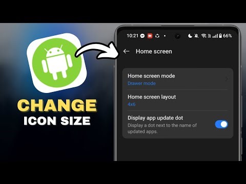 How To Change App Icon SIze On Android in SECONDS!