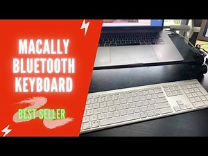 Macally Wireless Bluetooth Keyboard with Numeric Keypad Review | Macally Bluetooth Keyboard