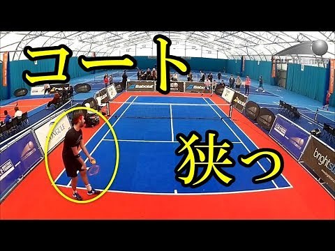 [Touch tennis] Small tennis courts and rackets [Minor Sports]