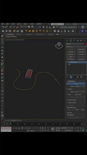 Master Path Deform in 3ds Max! 🚀
