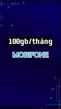 Sim 4G/5G Mobifone 100GB/Tháng – Giải Pháp Data Tiện Lợi