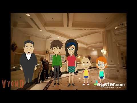 Caillou misbehaves at Walt Disney World and gets grounded