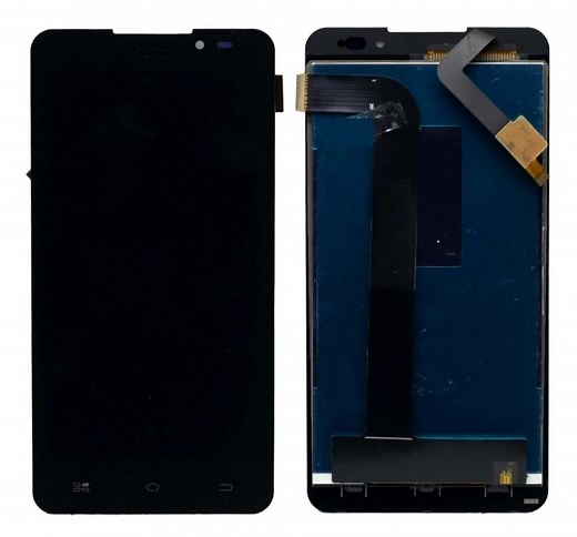 LCD with Touch Screen for Micromax Canvas Nitro A311 - Black (display glass combo folder)