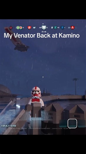 My Venator back at Kamino #lego #legofortnite #legostarwars #starwars #fyp