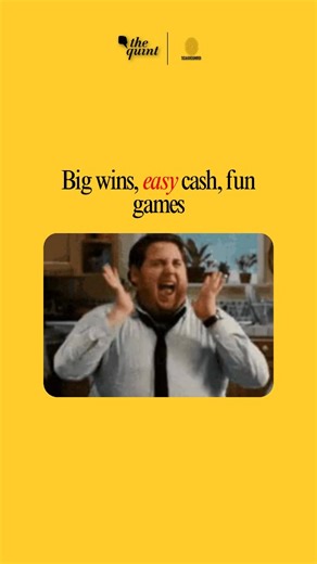 Guaranteed profits = guaranteed scam. Gaming apps that offer easy cash are playing you. Stay aware, stay safe - Vsit SCAMGUARD: https://www.thequint.com/quintlab/scamguard-interactive-immersive-guides-how-to-tackle-online-scams-digital-social-media-frauds/ #Gaming #Scam #Fraud #Cash #Profit #Scamguard [Gaming Scam, Games, Fraud, Cash, Profit] | The Quint | Facebook