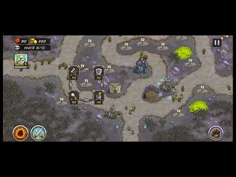 Kingdom Rush Veteran Campaign Walkthrough | Fungal Forest (Level 24)