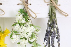 Dried Flower Wall Hanging