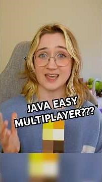 EASY multiplayer on minecraft JAVA???