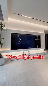 77K views · 380 reactions | TV wall light profile #lamp #light #led #lightingdecor #homedecor #homedecoration #interiordesign #homeowners #interiordesigner | Sparkle Star LED Profile | Facebook