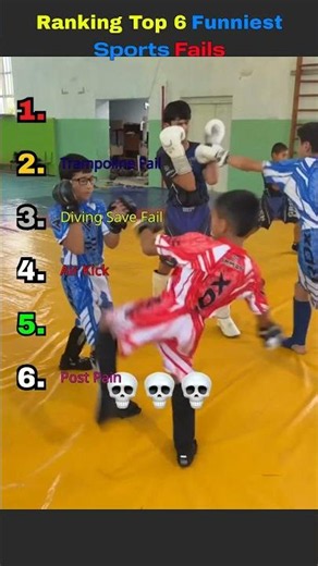 Ranking Top 6 Funniest Sport Fails 😂 Hilarious Sports Moments