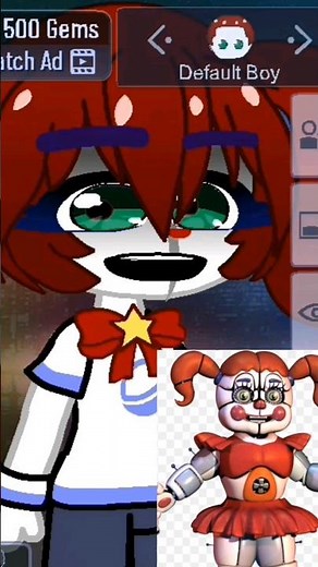 Circus Baby in gacha club [fnaf]