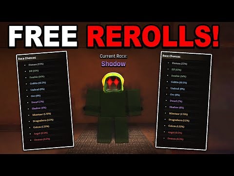 HOW TO GET FREE RE ROLLS!! in The Forge Roblox