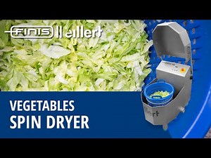 Industrial Spin Dryer For Vegetables - Finis || Eillert