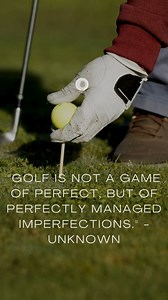 Motivational Golf Quote of the Day! #inspirationalquotes #motivation #golf | Jim LaBuda Golf