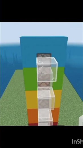 Minecraft target practice with redstone And target block!🏹 #minecraft #shorts #machine