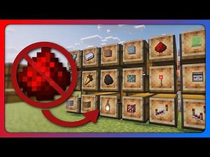 Build a storage system in Minecraft WITHOUT Redstone! 🔸 Automatic & extremely easy 🔸 Minecraft Tu...
