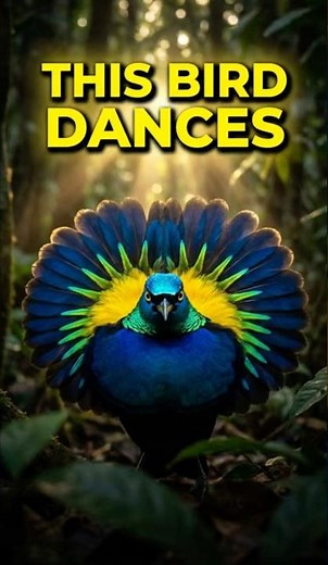 Bird of Paradise POV 🐦 | Real Mating Dance Captured with Micro Camera #BirdOfParadise #AnimalPOV