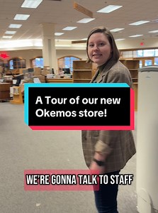 Operations manager, Tim showed our marketing manager, Elizabeth around our new Okemos space! Enjoy this sneak peek and we can’t wait to see you in this gorgeous new space 📚 | Schuler Books