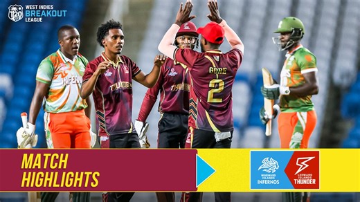 81K views · 754 reactions | Watch the match highlights of the playoffs as the Windward Islands Infernos took on the Leeward Islands Thunder at the Brian Lara Cricket Academy in the West Indies T20 Breakout League. #BreakoutT20 #WindiesCricket #CPL25 | CPL T20 | Facebook