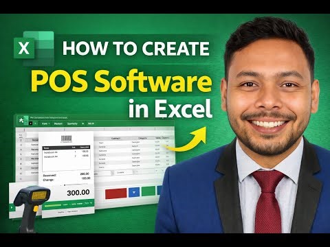 How to Create POS Software in Excel Step by Step Excel POS System Tutorial