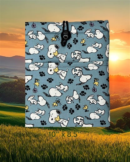 Comic Dog Licensed Fabric Book Sleeve: Padded Tablet Case, Ereader Cover - Etsy