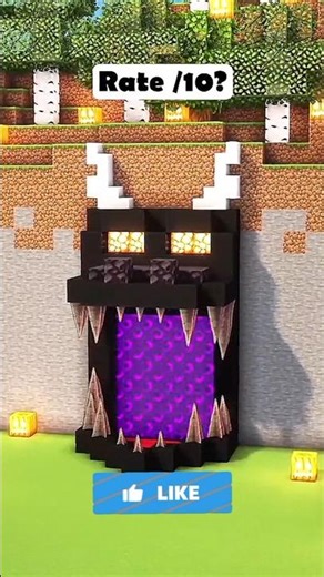 "I Found the SECRET DRAGON PORTAL in Minecraft! 😱🔥 #minecraftshorts"