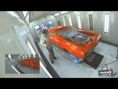 Start to Finish Video of a '69 Camaro Getting Painted