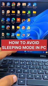 How to avoid sleeping mode in your Windows pc Settings: Press Win I to open the Settings app.Navigate to Power & Battery: Go to “System” and then click on “Power & Battery”.Expand Screen and Sleep: Under the “Power” section, expand the “Screen and sleep” settings.Set Sleep Options to Never:For “On battery power, put my device to sleep after”, select Never.For “When plugged in, put my device to sleep after”, select Never.Using PowerToys to Keep Your PC Awake:Install PowerToys: Download and instal