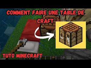 Tutorial: How to Make a Crafting Table in Minecraft / Beginner Crafting Guide